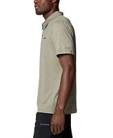 Columbia Men's Carter Short Sleeve Performance Crest Polo