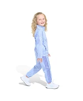 adidas Little & Toddler Girls Long Sleeve Printed Classic Tricot Track, 2-Piece Set