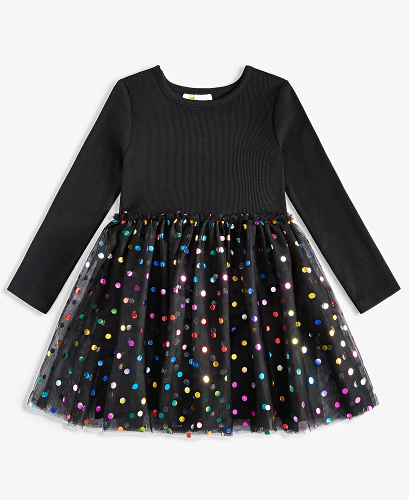 Epic Threads Toddler Girls Confetti Foil Tutu Dress, Exclusively at Macy's