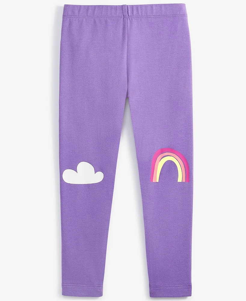 Epic Threads Toddler Girls Cloud Rainbow Leggings, Exclusively at Macy's