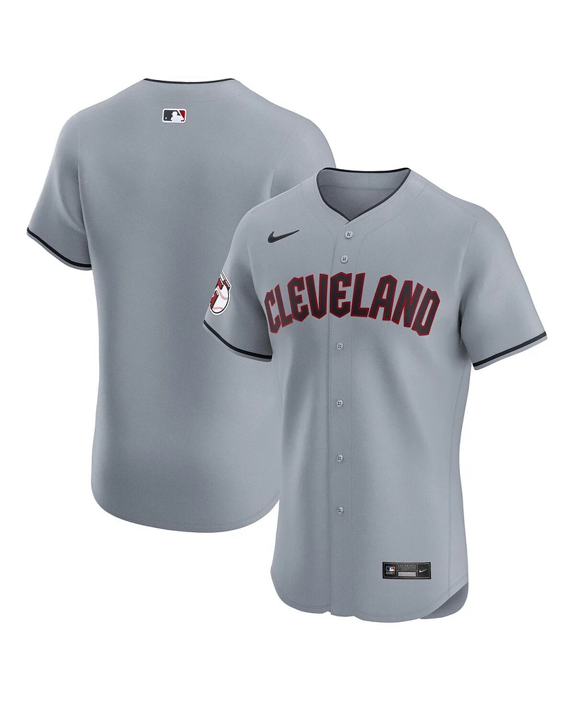 Nike Men's Cleveland Guardians Alternate Vapor Premier Elite Patch Jersey