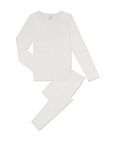 Max and Olivia Big Girls Matching Base Layer, 2-Piece Set