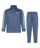 adidas Toddler and Little Boys Long Sleeve Essential Tricot