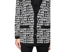 Karl Lagerfeld Paris Women's Logo Cardigan Sweater