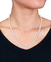 3-Pc. Set Cultured Freshwater Pearl (7-8mm) Collar Necklace, Stretch Bracelet, & Stud Earrings