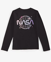 Epic Threads Little & Big Girls Nasa Graphic Long-Sleeve T-Shirt, Exclusively at Macy's