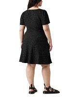 Levi's Plus Delray V-Neck Short-Sleeve Dress