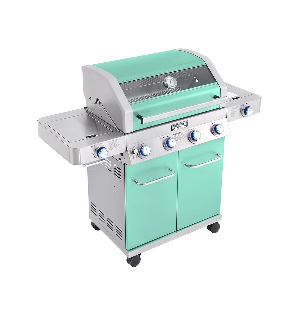 Monument Grills 4 Burner Stainless Steel Classic Series Grill