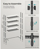 Slickblue 4-Tier Metal Over-the-Toilet Storage Shelf Ink