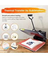 Yescom Pnr High Pressure 16"x20" Heat Press Machine Sublimation Transfer Printing Lcd Timer Counter