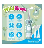 Brush-Baby WildOnes Koala Kids Electric Rechargeable Toothbrush | Childrens Electric Toothbrush | Animal Character Toothbrush