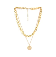 Sohi Women's Chain Layered Necklace