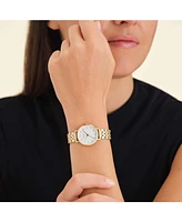 Rosefield Small Edit Women's Gold Tone Stainless Steel Bracelet Watch 26mm