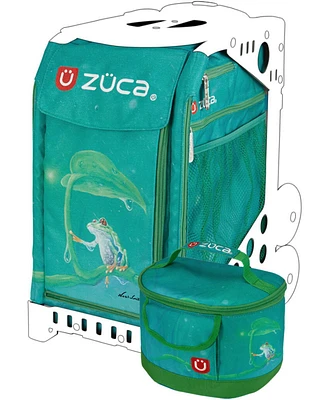 Zuca Froggy Friend Sport Insert Bag with Matching Lunchbox