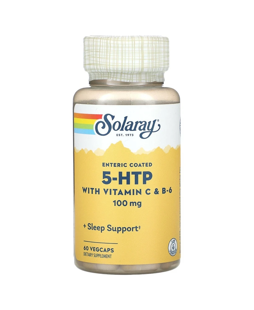 Solaray 5-htp with Vitamin C & B-6 100 mg