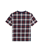 Polo Ralph Lauren Big Boys Bear Plaid Cotton Jersey Tee