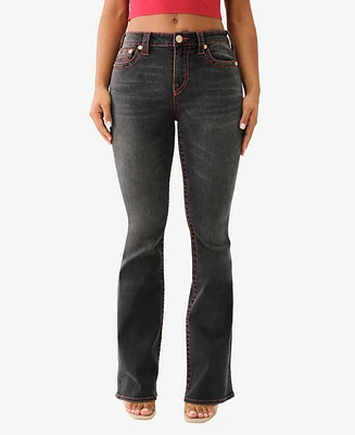 True Religion Women's Becca Bootcut Big T Jean