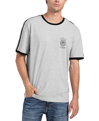 Guess Men's Tipped Logo Ringer T-Shirt