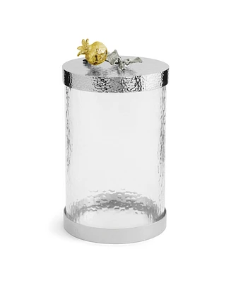 Michael Aram Pomegranate Silver and Gold Canister