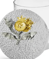 Michael Aram Pomegranate Silver and Gold Canister