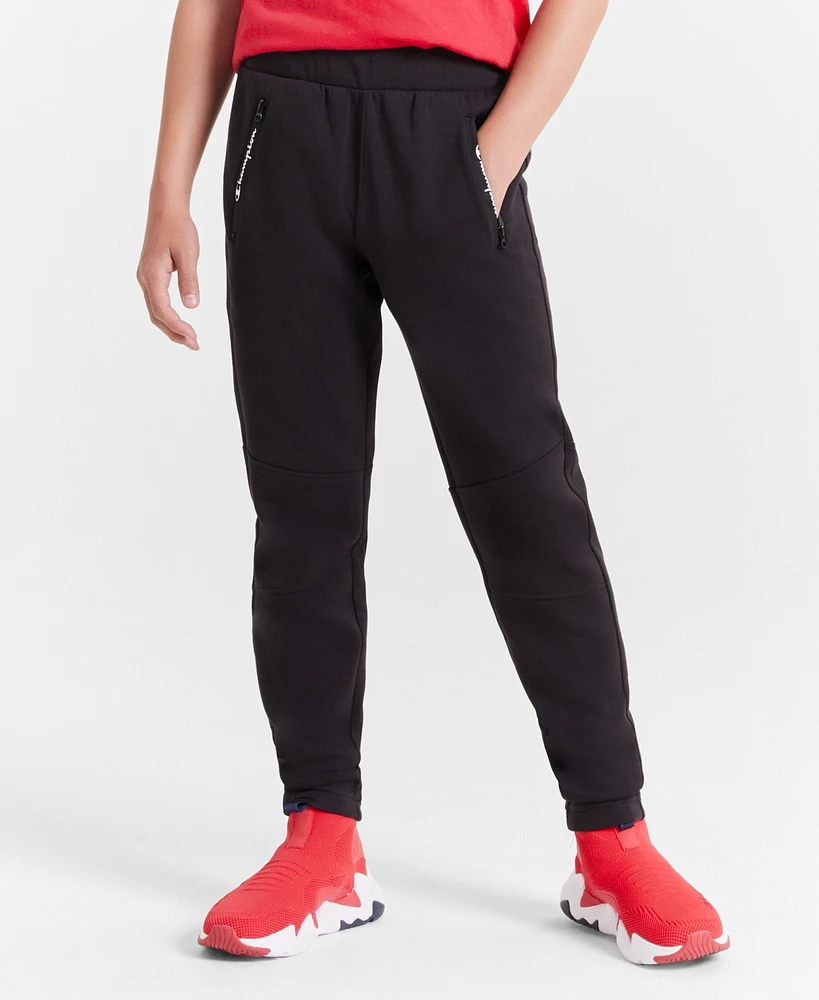 Champion Big Boys Double-Knit Zip-Pocket Active Pants