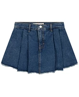 Levi's Big Girls Pleated Denim Scooter