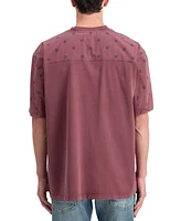 Scotch & Soda Men's Relaxed-Fit Cut Sew Garment-Dyed T-Shirt