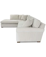 Marlyann 2-Pc. Fabric Roll Arm Sectional Sofa, Exclusively at Macy's