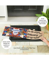 Evergreen Welcome Fall Neutral Sassafras Mat