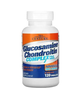 21st Century Glucosamine Chondroitin Complex Plus Msm Advanced Triple Strength