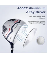 Skonyon 11 Pieces Complete Golf Club Package Set-Blue