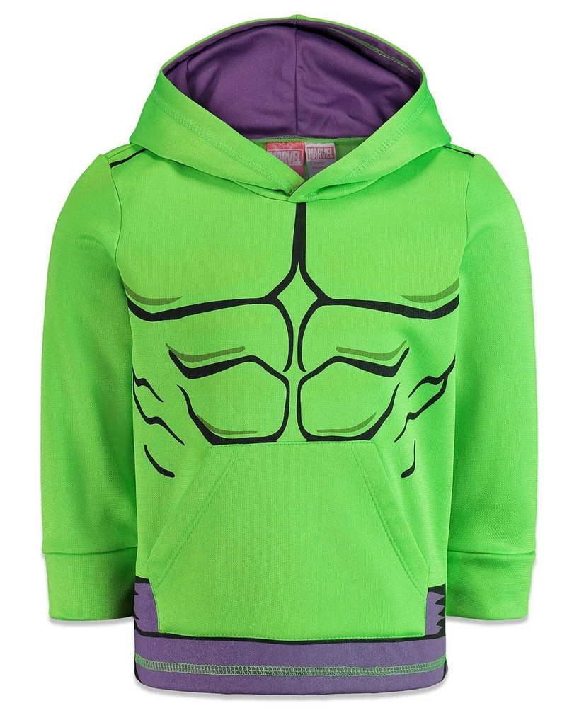 Marvel Big Boys Avengers Hulk Miles Morales Spider-Man Athletic Cosplay Hoodie to