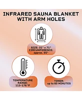 Lifepro Bioremedy Sauna Blanket – Portable Far Infrared Detox for Home Relaxation