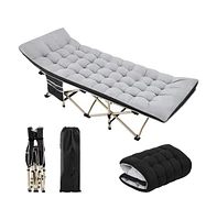 Yaheetech Folding Camping Cot with Carry Bag for Adults