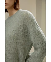 Silk-cashmere Blend Sweater for Women