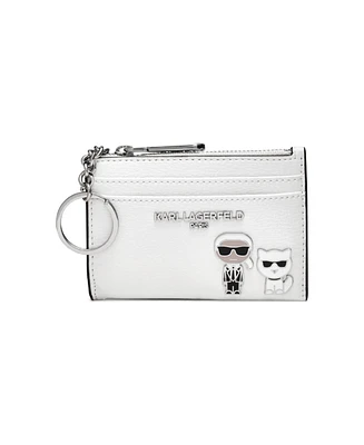 Karl Lagerfeld Paris Leather Card Holder Wallet