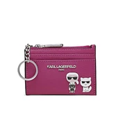 Karl Lagerfeld Paris Leather Card Holder Wallet