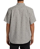 Billabong Men's All Day Jacquard Short Sleeve Shirt