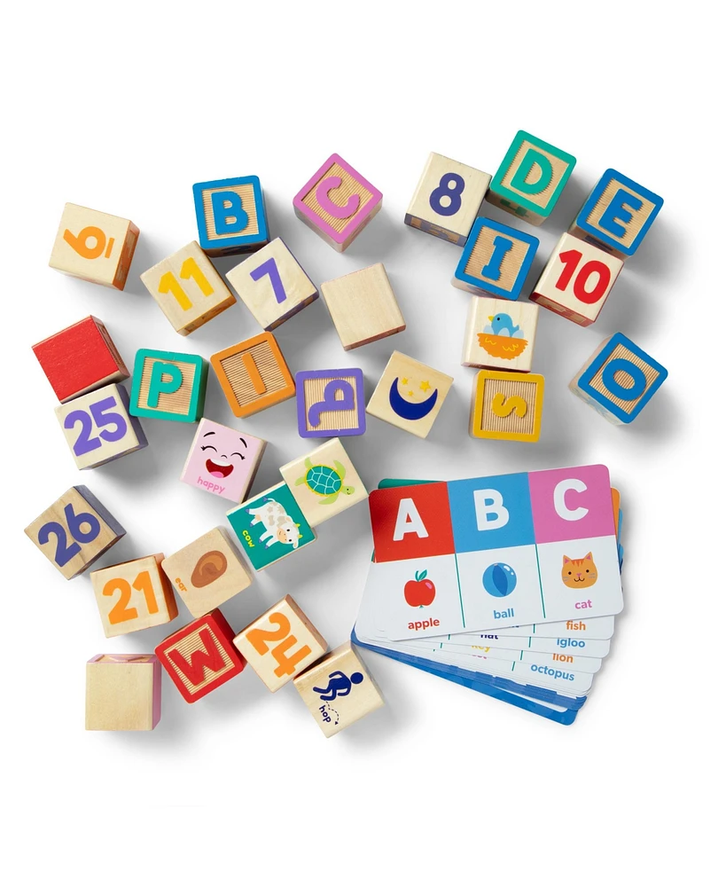 Melissa and Doug Ms. Rachel Blocks and Activity Cards - Multi