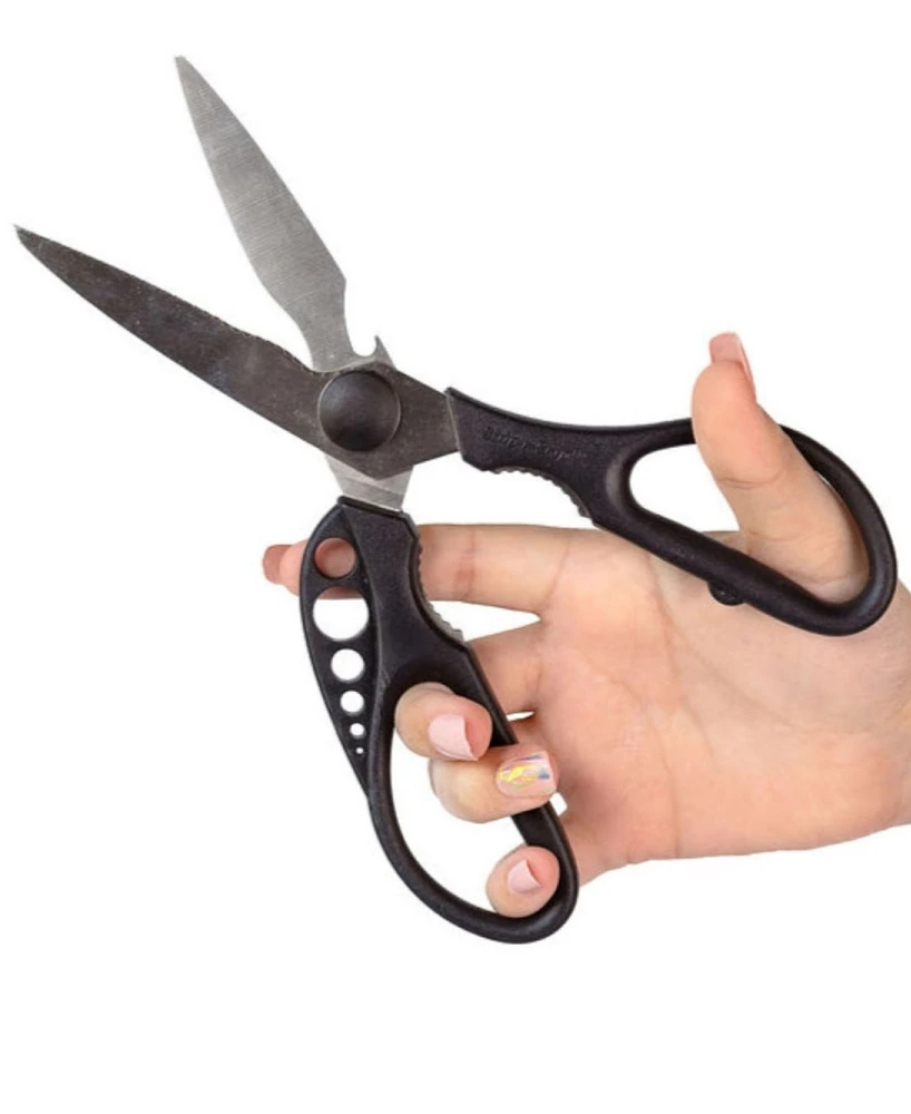 KitchInventions Strip-n-Snip 8" Herb Stripping Scissors