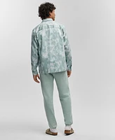 Mode of One Men's Relaxed-Fit Printed Button-Up Shirt, Created for Macy's