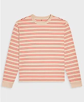 Mode of One Men's Long-Sleeve Relaxed Stripe T-Shirt, Created for Macy's