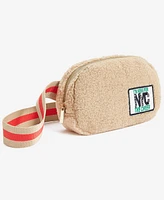 Macy's Thanksgiving Day Parade Faux-Sherpa Belt Bag, Created for Macy's - Light