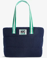 Macy's Thanksgiving Day Parade Faux-Sherpa Tote, Created for Macy's