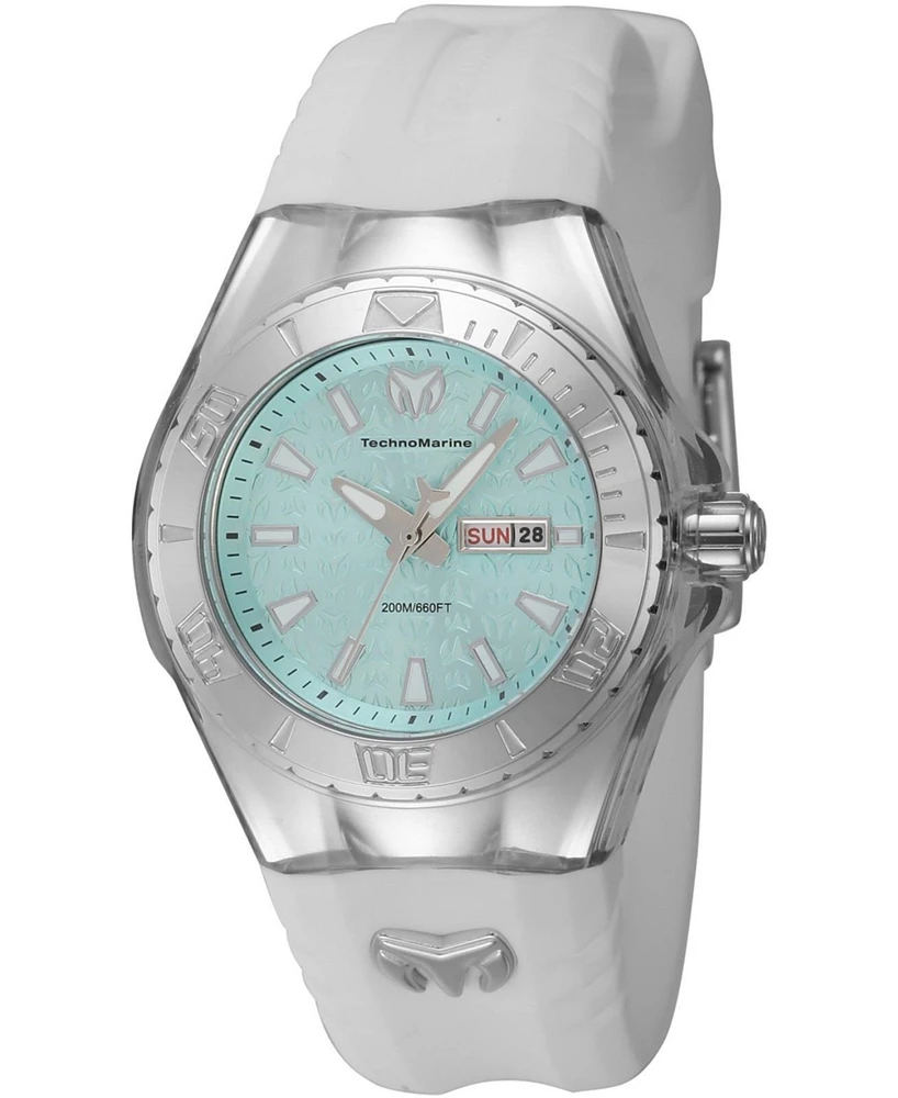 TechnoMarine Women's Tm-122019 Cruise Quartz 3 Hand Turquoise