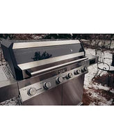 Monument Grills 6 Burner Stainless Steel Denali Series Smart Grill