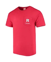 Image One Men's Scarlet Rutgers Scarlet Knights Circle Campus Scene T-Shirt