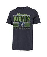 '47 Brand Men's Navy Minnesota Timberwolves Remix Franklin T-Shirt