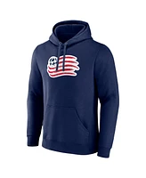 Fanatics Men's Navy New England Revolution Logo Pullover Hoodie