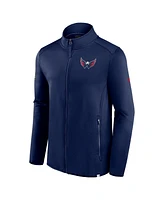 Fanatics Men's Navy Washington Capitals Authentic Pro Full-Zip Jacket